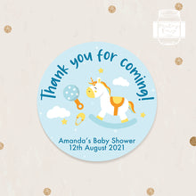 Load image into Gallery viewer, Cute Baby Shower Thank You Stickers
